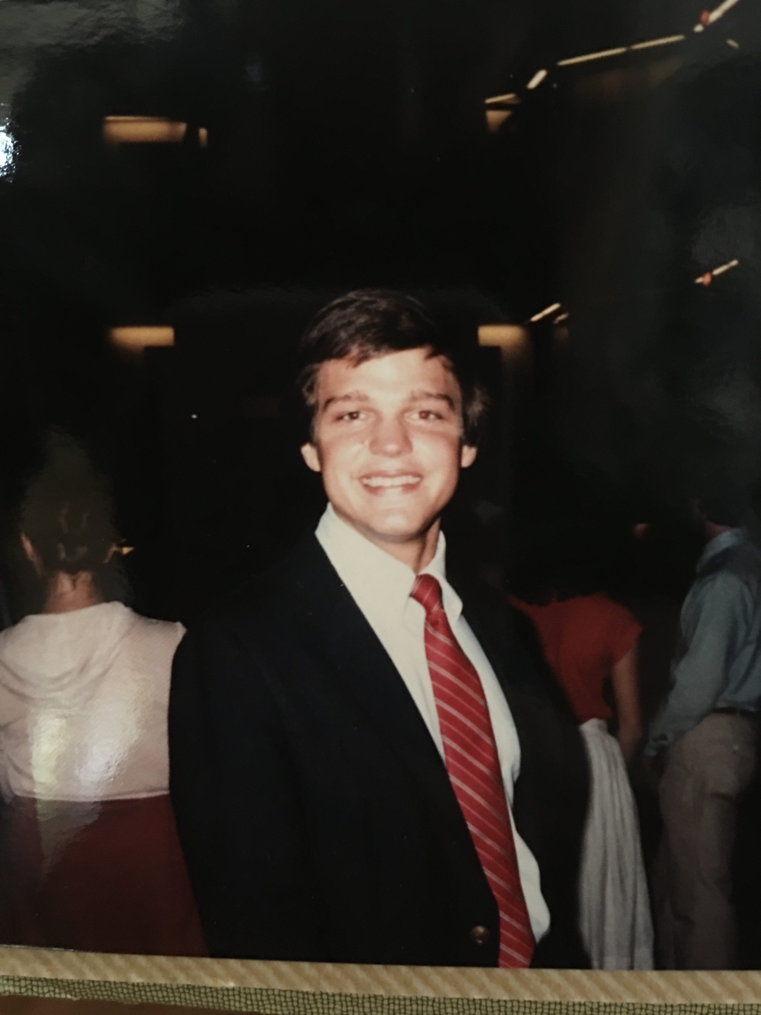 Douglas Brinkley as a young man